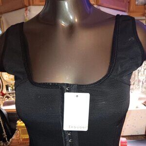 Ekouaer Women Cincher Body Shaper Firm Comp under bust ? size 12 ? NWT